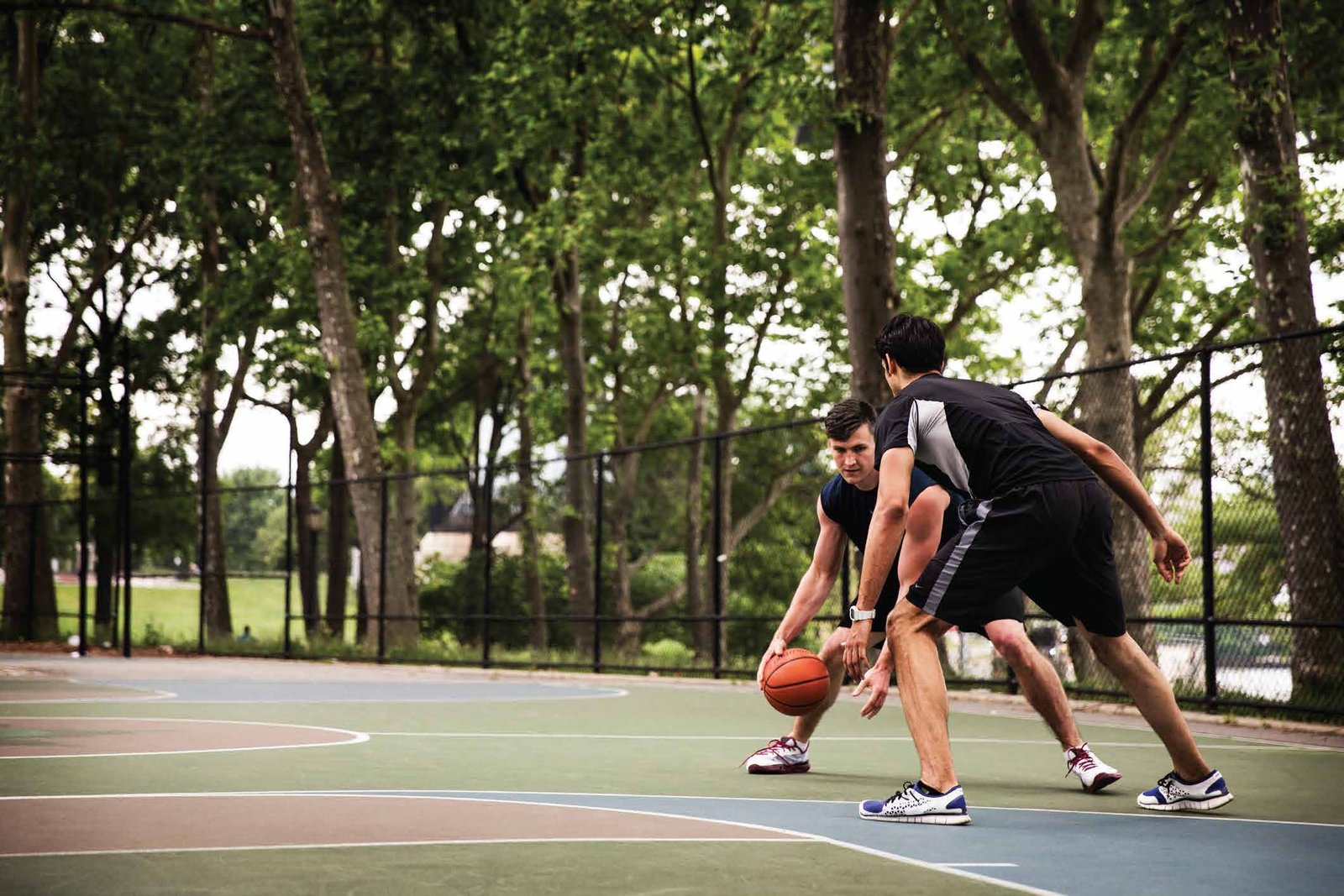 A game on the multi court