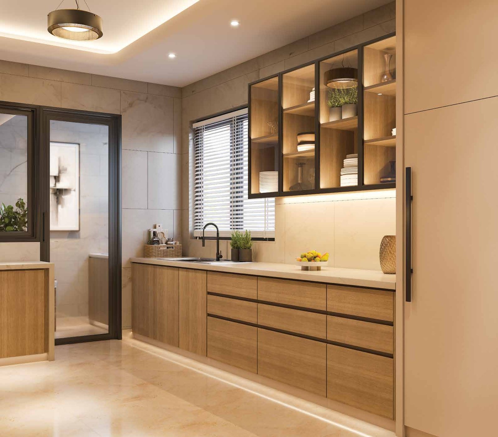 The kitchen